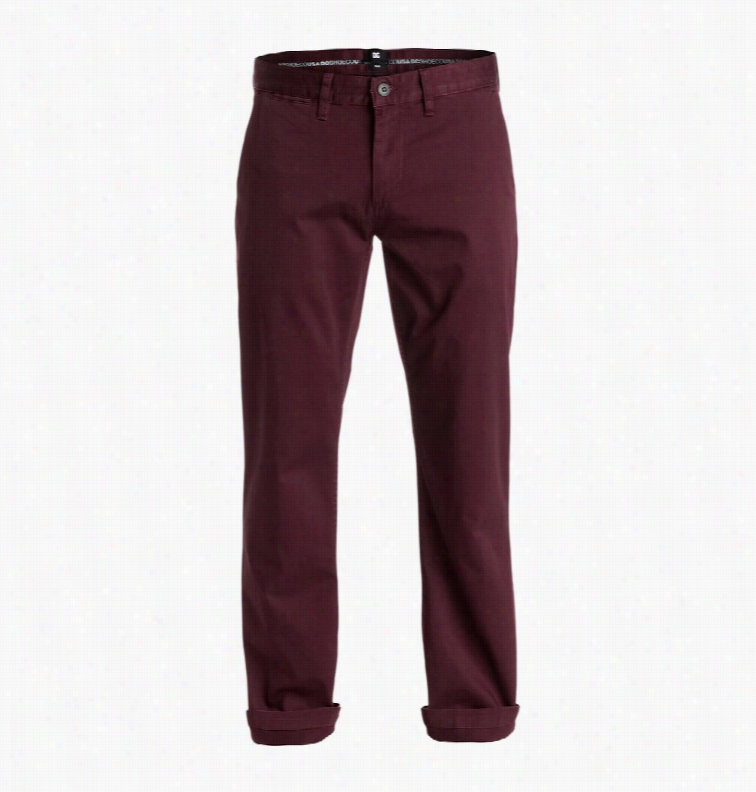 Dc Worker Slim Chino 32 Pants