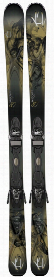 K2 Potion 80x Skis W/ Marker Er3 10 Tc Bindings