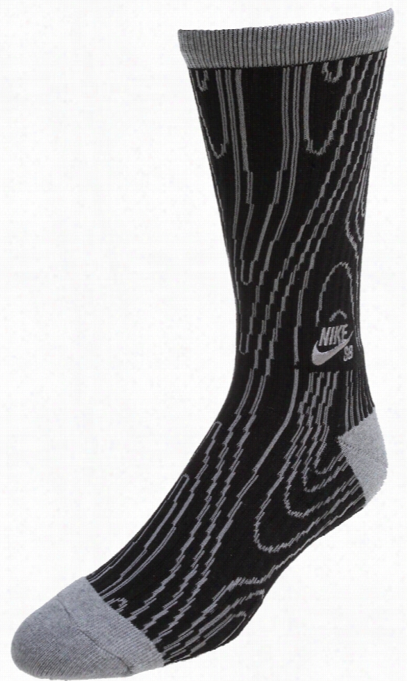 Nike Sb Drifitwood Grain Crew Socks