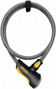 Onguard Akita Non-coil Cable W/ Key Bike Lock