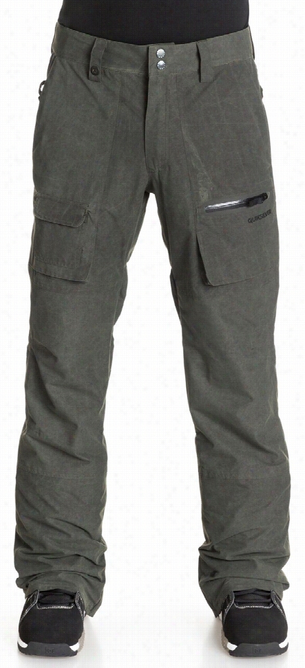 Quiksilver Dark And Stormy Snowboard Pants