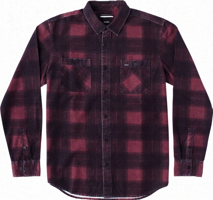 Rvca Wayman Plaid L/s Flannel