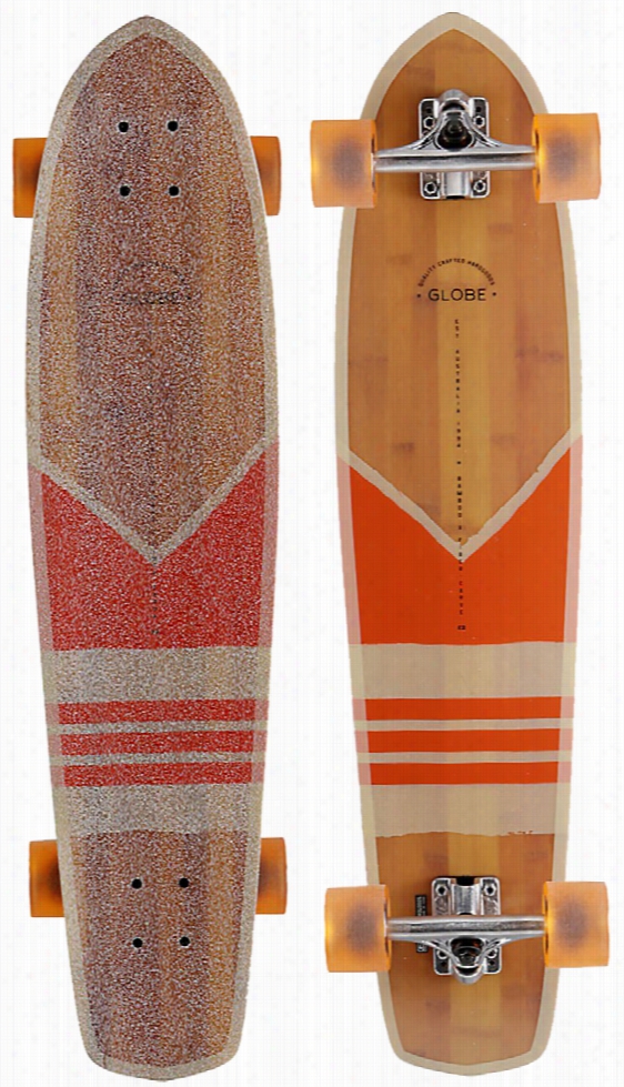 Globe  Del Rey Bamboo Cruiser Skateboard  Coomplete