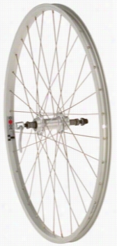 Quality Wheels Value Series 1 Pavement Rear Formula 135/alex Y2000 Bike Wheel Silver 26in