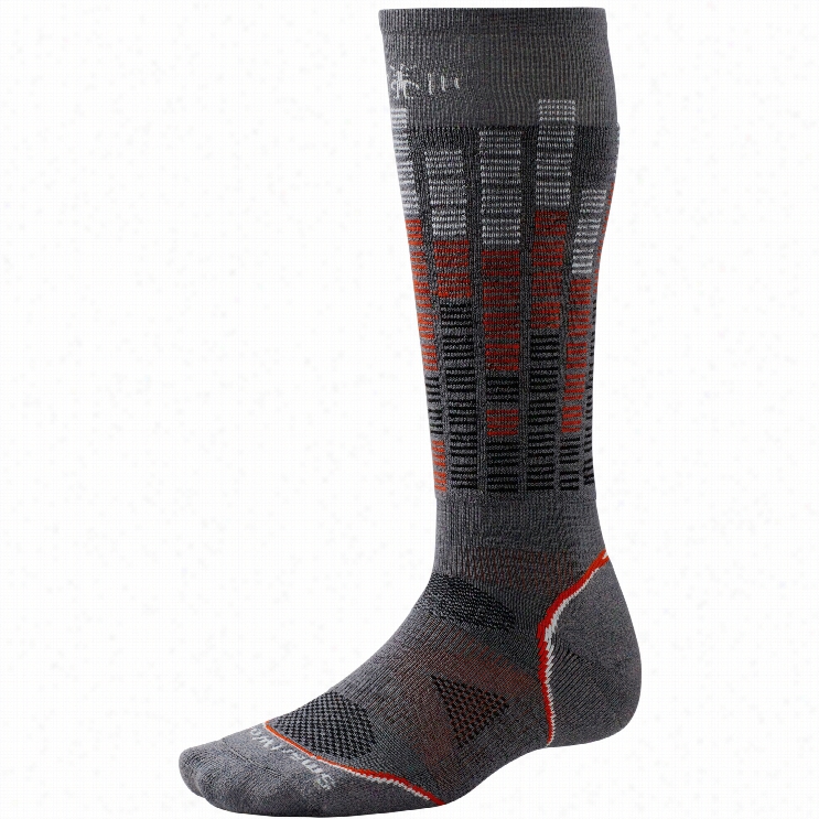 Smartwool Phd Snowboard Light Pattern Sock S