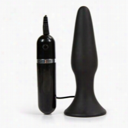 Eden Vibrating  Silicone Anal Plug