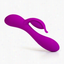 G-spot Vibrator  - Eden Flow Silicone Rechargeable Dual Vibrator