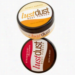 Lust Dust Eatable Body Powder (chocolate Strawberry)