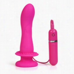 Playtime Wand Suction Cup Silicone Vibrato R