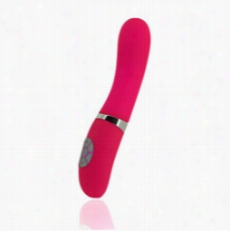 Silicone G-spot Vibrator (pink)