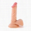 Handsome realistic dildo (Beige)