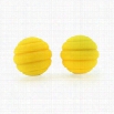 Vaginal exerciser, Vaginal ball - Twistty silicone balls (Yellow)
