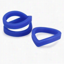 Toynary  Cr02 Siliconecock Rings ((blue)