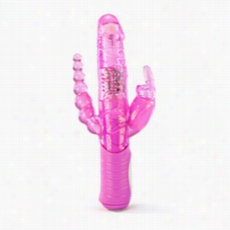 Triple Stimulationn Vibrator - Playful Rabbit Vibrator