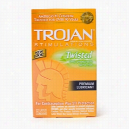 Condom, Malecondom - Trojan Stimulations Twisted