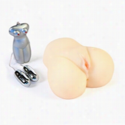 Realistic Pussy And  Ass With Vibrating Bullet