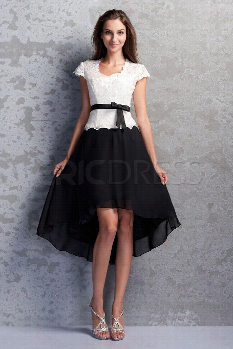 Sheath Jewel Natural Waist Cap Sleeves Knee-length Miriama's Mother Of The Bride Dress