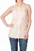 eShakti Women's Heart print cotton cambric shirt