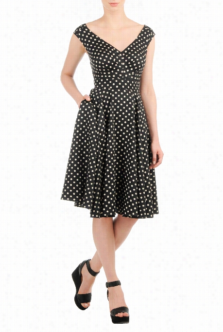 Eshakti Women's Count The Dots P Int Dress