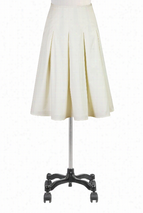 Eshakti Women's Cotton Poplinl Onger Length Skirt