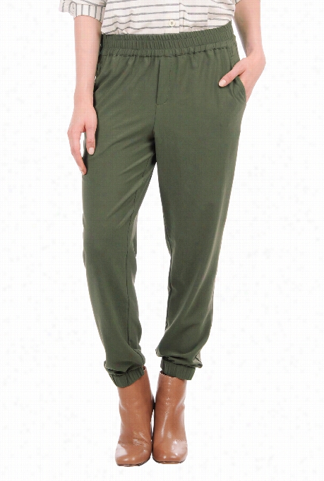 Eshakti Women's Stretch Crepe Jogger Pants