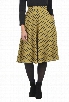 eShakti Women's Polka dot print crepe full skirt
