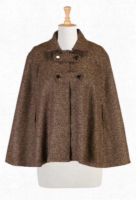 Eshakti Women' S Tweed Wool Blendc Ape