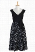 eShakti Women's Geo print cotton poplin dress