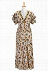 eShakti Women's Floral cotton maxi dress