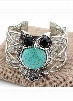 Owl Shape Design Metal Open Bangle