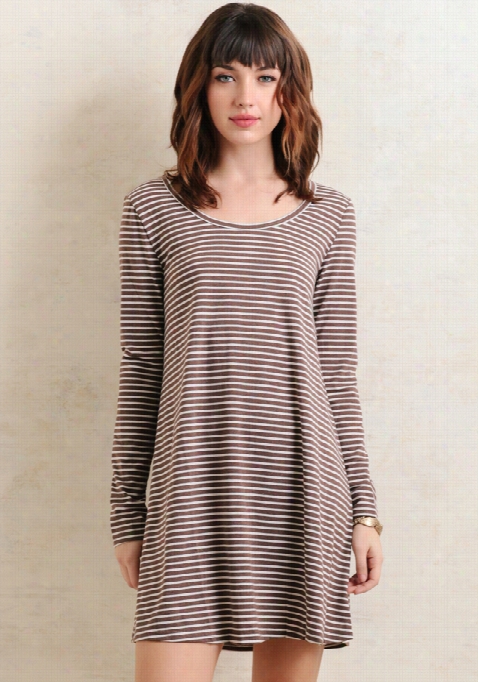 Affogato Striped Dress