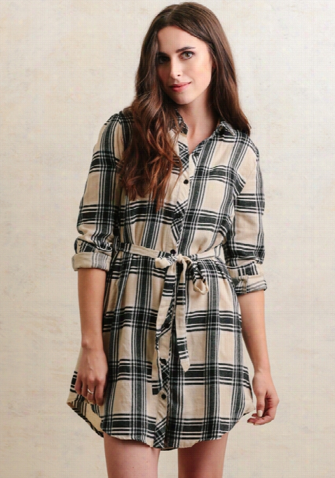 Brindel Button-up Shirt Dress