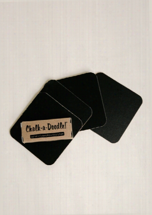 Chalk A Doodle Coaster Set