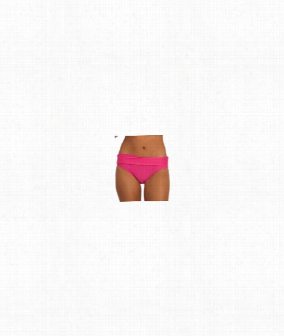 Heavenly Banded Bikini Bottom Color: Pink Size: 6