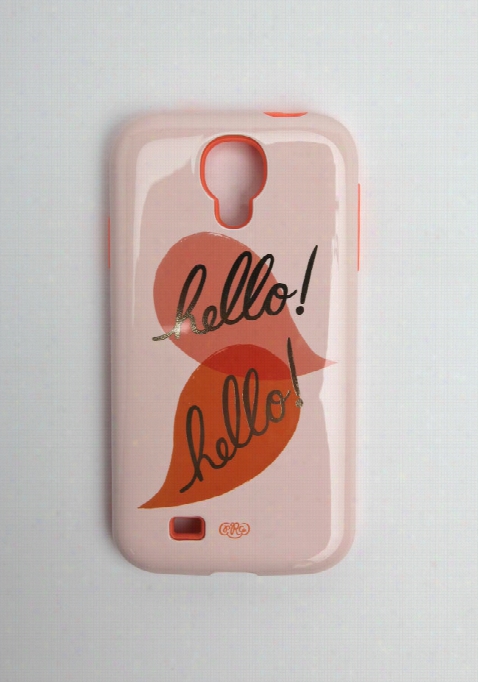 Hello Ocnversation Galaxy S4 Case By Rifle Paper Co.
