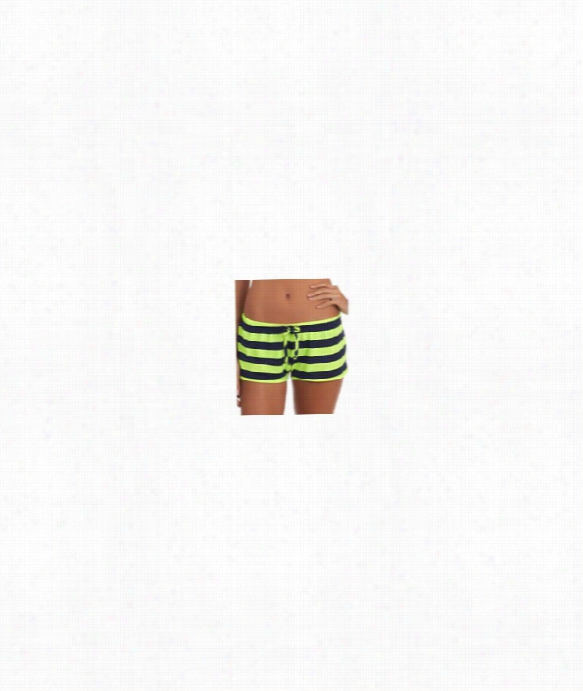Marcel Stripe Cover Up Short Color:nvl Size: L