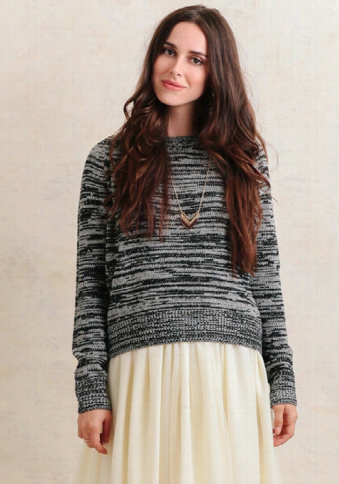 Mountain Clouds Marled Sweater