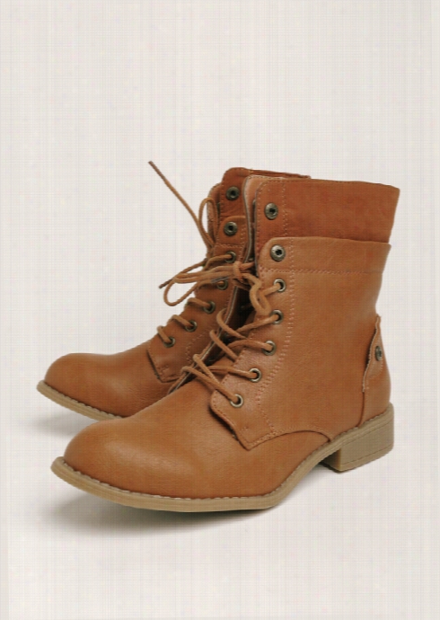 Oksana Lace-up Combat Boots