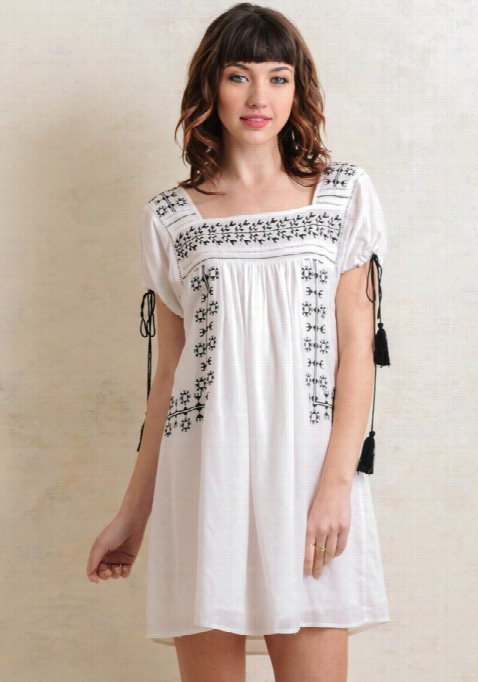 Outer Banks Embroidered Dress