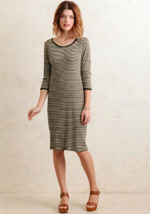 Perkins Cove Striped Mixi Dress