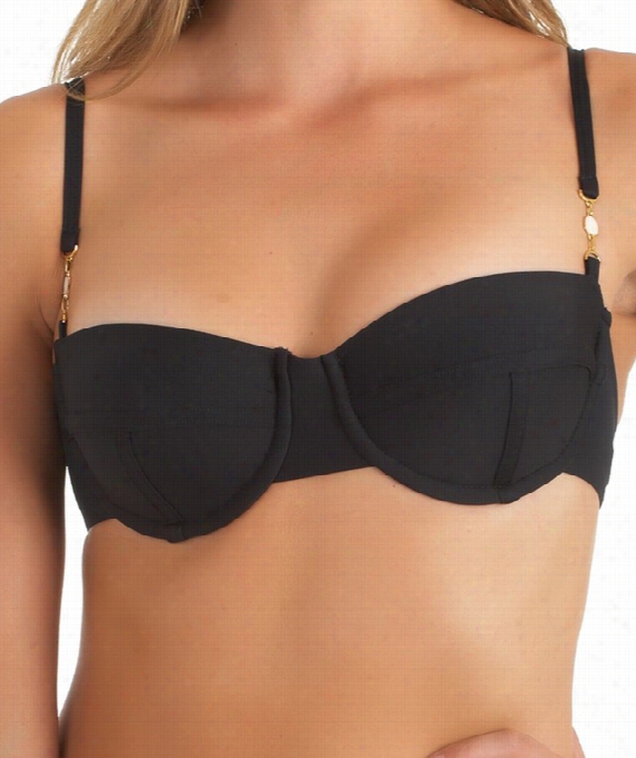 Premiere Underwire Bkiini Top Color: Black Size: 2