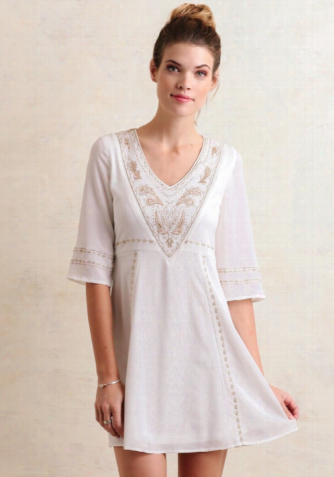 Rising Star Embroidered Dress