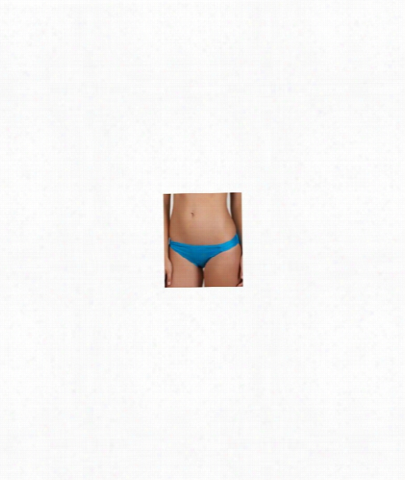 Royal Aussie Tab Side Bi Kini Bottom Color: Blue Size: S