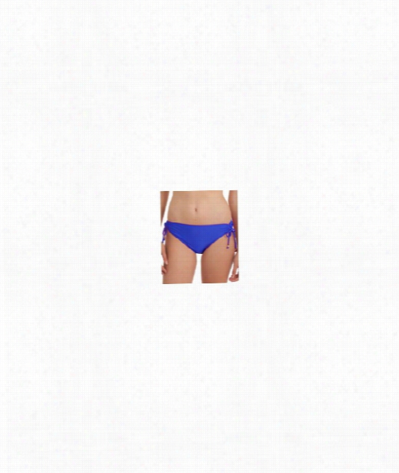 Ocean Wall Tunnel Side  Bikini Bottom Color: Blue  Bigness: 14