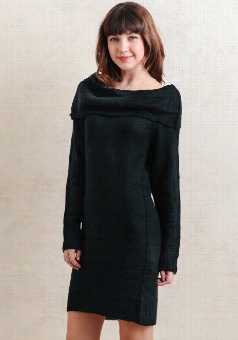 Starless Night Sweater Dresss