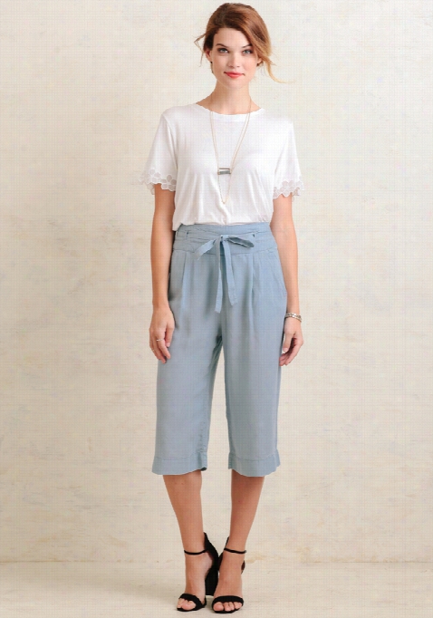 Thora Chambray Culottees