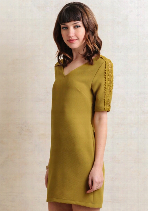 Thorntoj Rochet Accent Dress