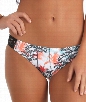 Palm Tab Side Bikini Bottom Color: Multi Size: S