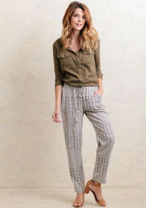 Weekend Cottage Printed Pants