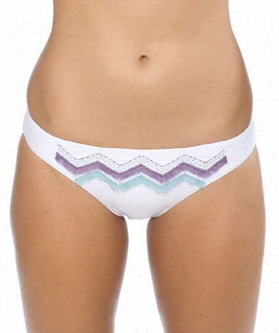 Birds Of A Feather Tab Side Bottom Color: White Size: 4